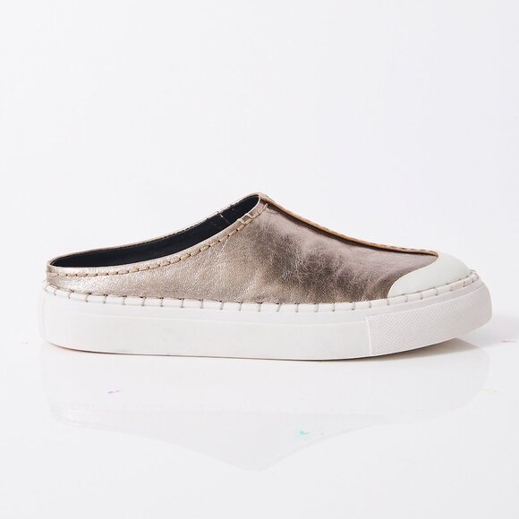 Metallic Slip-On Sneakers - Picture 6 of 10